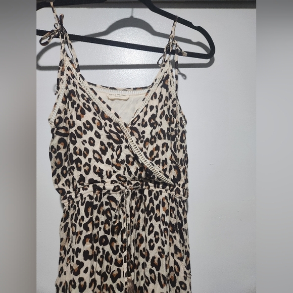 Spell Cream and Black Animal Print Jumpsuit - Picture 12 of 12